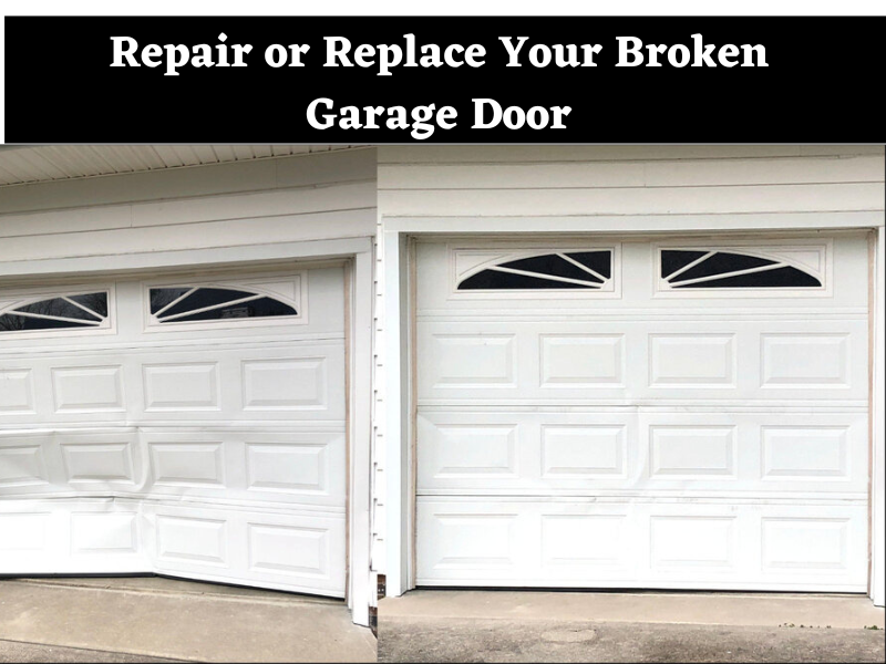Should You Repair or Replace Your Broken Garage Door image Repair or Replace Your Broken Garage Door Should You Repair or Replace Your Broken Garage Door